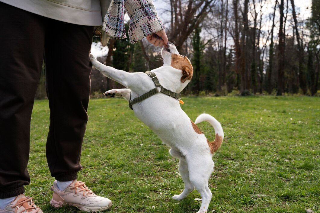 adorable-dog-park-nature-with-owner_23-2150407344